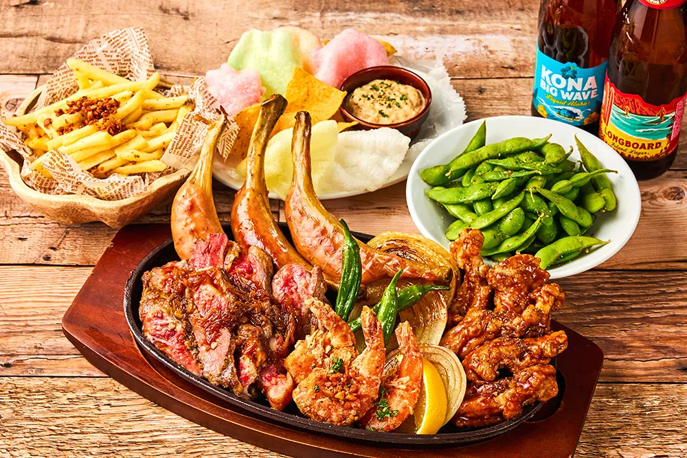 【期間限定】ハワイアンテイストの本格BBQプランが登場！